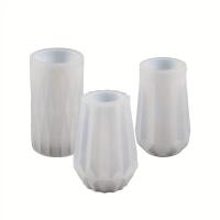Moldes de silicona para macetas, jarrones de resina para manualidades, molde para maceta de flores de yeso epoxi DIY - details 6