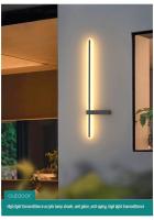 Lámpara LED de pared impermeable para exteriores, iluminación larga moderna para balcón, pasillo, puerta de villa, jardín - details 2
