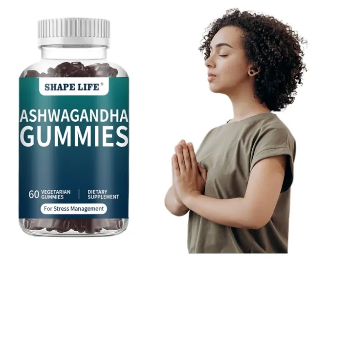 ASHWAGANDHA GUMMIES Caramelo blando de berenjena borracha sudafricana - 1