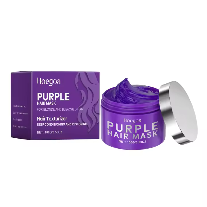 HOEGOA queratina hidrata, nutre, repara el cabello seco y encrespado y utiliza una película capilar con proteína de cola. - 1