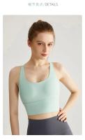 Sujetador deportivo con almohadilla fija, ropa interior profesional de alta resistencia a prueba de golpes, sujetador para correr, gimnasio, lencería push-up, sujetador de Fitness para Yoga - details 14