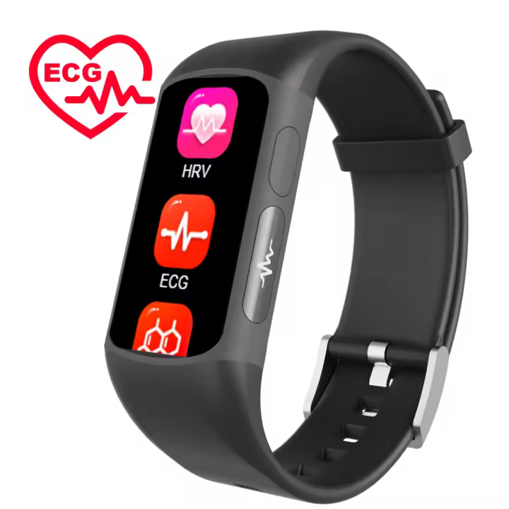 2025 Nuevo H8 Smartwatch Hombres Mujer Detección ECG Llamada Bluetooth Asistente de voz Modo deportivo Entrenamiento de respiración Linterna Compatible con Android IOS Smartwatch - 1