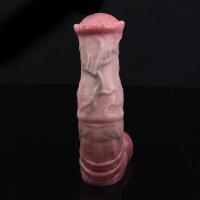Embalaje privado SEXY FAAK Siliocne funda de caballo condones reutilizables juguetes sexuales para hombres agrandamiento consolador para adultos extensor de anillo alargado - details 5