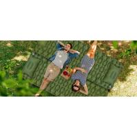 colchoneta camping ejercito verde 10cm