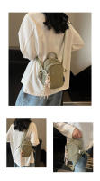 Bolso de teléfono móvil casual y simple de doble capa, bolso de mensajero, nueva moda y versátil para mujer 2025 y bolso pequeño ligero de color sólido - details 2