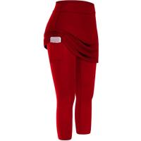Pantalones Cortos Deportivos para Mujer Shorts Elásticos de Cintura Alta, Transpirables, Informales, a la Moda, con Bolsillo, para Yoga y Correr al Aire Libre - details 21