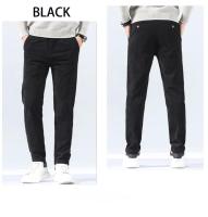 Pantalones de Corduroy para Hombres Ajuste Delgado, Elástico, Moda de Negocios y Trabajo para Primavera Otoño - details 6
