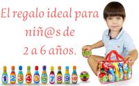 Ideal para niños y niñas de 2 a 6 años