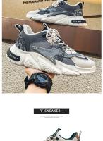Zapatos De Hombre Nuevos Zapatos Deportivos Transpirables, Zapatos Casuales De Plataforma Versátil - details 2