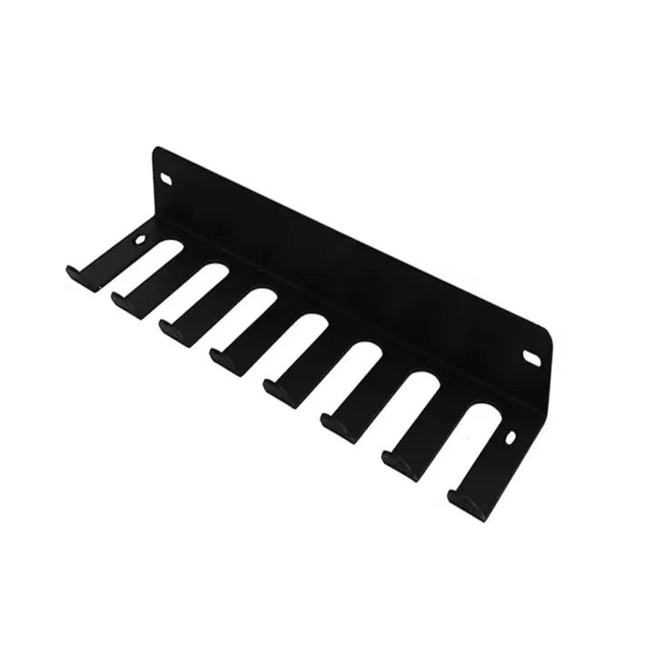 Estante de almacenamiento de gimnasio multiusos, gancho de acero resistente, organizador de gimnasio, colgador de montaje en pared para el hogar y Pro, 17 pulgadas - 1