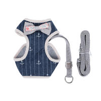 Conjunto de arnés y correa con lazo para gato, correa de plomo ajustable para cachorro, chaleco de malla de nailon, Collar para gatito, accesorios para gato - details 3