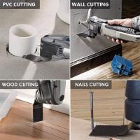 Accesorio para amoladora angular M10/M14, almohadilla de lijado Triangular, herramientas oscilantes, amoladora angular, cabezales Magnum para carpintería - details 4