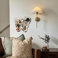 Luz de Espejo de Neón LED Alimentada por USB Decoración de Pared Regalo Ideal para Habitación de Novia y Niña Soporte de Maquillaje para Sala de Estar - details 1