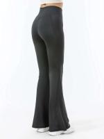 Pantalones de Yoga de Pierna Ancha Ouwu para Mujeres Cintura Alta, Ajuste Suelto, Ideal para Correr y Acampar - details 3