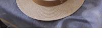 Sombrero de paja de Panamá Natural para hombre y mujer, sombrero de paja con forma suave, ala ancha, regalo de cumpleaños - details 6