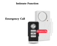 Sistema de Alarma Anti-Robo para Puertas y Ventanas de Elecpow con Control Remoto Inalámbrico Kit de Seguridad para el Hogar Detectores de Apertura de Puertas con Batería - details 14