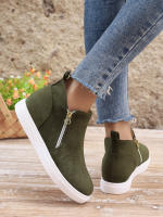 Zapatos informales de cabeza redonda para mujer, Calzado cómodo de fondo plano, a la moda, primavera y otoño, novedad - details 5