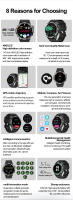 2025 Nuevo VG40 Pro Smartwatch Brújula GPS Bluetooth Llamada Frecuencia Cardíaca Altitud Detección de Presión de Aire AMOLED Compatible con Android IOS Smart Watch - details 1