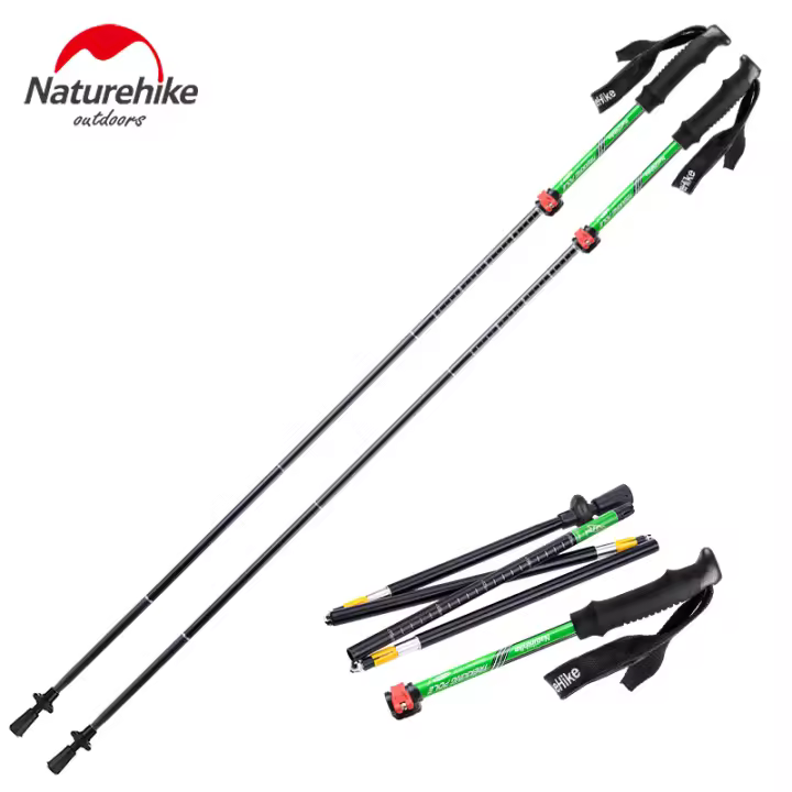 Naturehike-bastones de senderismo ultraligeros, bastones de senderismo, montañismo, Viajes - 1