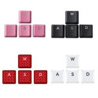 4Pcs Gaming Keycaps Durable WASD Keycap OEM Profile Non-slip Cover Translucent Key Cap for  G913 G915 G813 G815 F19E - details 1