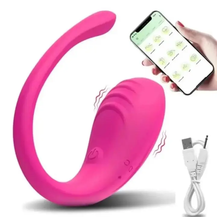 Leten Vibrador Vaginal Controlado por APP Estimulador Táctil para Parejas - 1