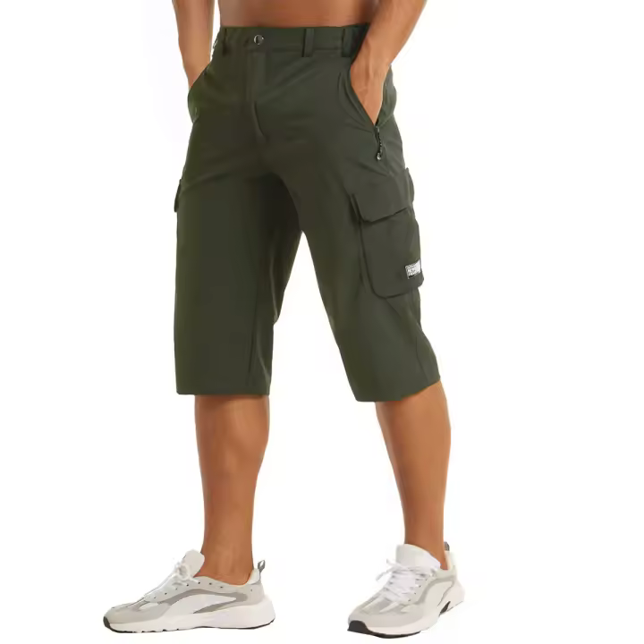 MAGCOMSEN Pantalones cortos de verano para hombre, ligeros y de secado rápido para senderismo - 1