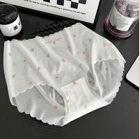 Ropa interior de 6 uds., bragas de seda helada, entrepierna de algodón, calzoncillos finos sin costuras, calzoncillos de mujer, calzoncillos de cintura media, dulce fresa, regalo - details 9