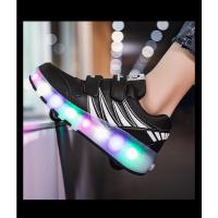 Zapatos de Ruedas Baozou Modelos Sencillos y Dobles Automáticos LED de Luz - details 57