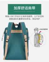 Gran capacidad, multifunción, conveniente cuna plegable, bolso de mamá, mochila de alta gama. - details 10