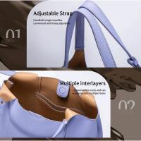 CH Cartera de viajero de gran capacidad Bolso de mujer 2024 Nueva moda Material de PU simple Estilo clásico Bolso de mano para mujer Mochila de lujo de alta gama - details 7