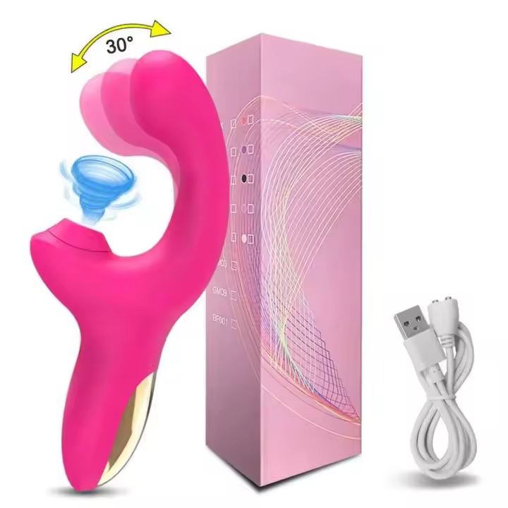 Leten-vibrador de punto G para mujer, juguete de succión de clítoris de 20 velocidades, consolador, Juguetes sexuales para adultos, estimulador del clítoris, consoladores masajeadores de dedos vibratorios para mujeres - 1