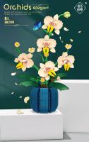 Montaje de ramo eterno, juguete de bloques de construcción DIY, Día de San Valentín, regalo del Día de la madre, adornos de arreglos florales - details 5