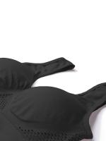 Sujetador deportivo con almohadillas incorporadas, transpirable, alta elasticidad, sin aros, perfecto para yoga, fitness, correr - details 34