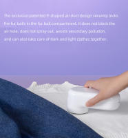 Cortadora y Pelacabezas Xiaomi Mijia con Carga USB Portátil para Eliminar Polvo de Ropa Máquina de Trimmer para Bolas de Cabello - details 3