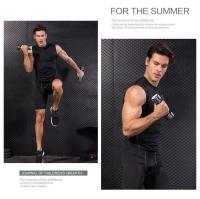 1 unidad. Chaleco para hombre, camiseta para correr, camisetas de fútbol para niños, Jersey para hombre, ropa deportiva para correr para hombre, ropa superior de compresión de secado rápido para Fitness - details 12
