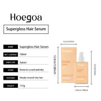 HOEGOA Esencia suavizante y iluminadora Agua nutritiva e hidratante Aceite suavizante para el cuidado del cabello - details 0