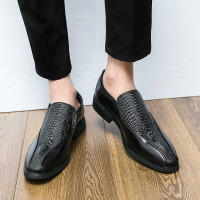 Mocasines de tacón bajo para hombre, zapatos de negocios, alta calidad - details 9