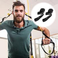 Correas de Resistencia de Alta Resistencia 2Pcs Anclaje de Puerta de Fitness Tejido PVC Fuerte - details 2
