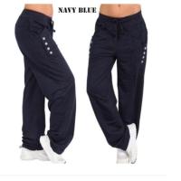 Pantalones Casuales Sueltos Para Mujer  Negro Gris Pantalones Mujer Pantalon Femme Jogger Talla Grande Leggings Estilo Inglés Otoño/Invierno - details 1