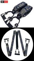 Accesorios de Moda para Hombres Correa de Pantalón en Forma de Y Ancho de 3.5cm 6 Clips - details 20