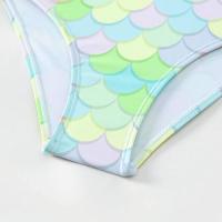 Traje de Baño de Niña de Cintura Angular con Borlas Secado Rápido, Transpirable, Estampado - details 9