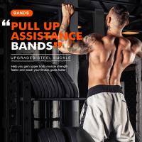 Potencia de dominadas con entrenador auxiliar, cuerda elástica, barra de tracción, Fitness, hogar, dominadas para hombres, banda de tracción auxiliar de látex - details 4