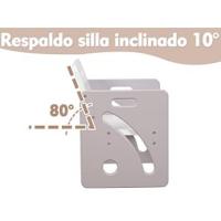 Respaldo silla inclinado 10°