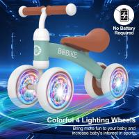 Bicicleta sin pedales para niños a partir de 1 año de equilibrio, juguetes para bebés de 1 año, bicicleta para bebés con 4 ruedas para bebés de 10 a 24 meses, primera bicicleta para niños y niñas como regalo - details 16