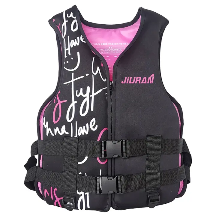 Chaleco salvavidas de neopreno para adultos y jóvenes, flotabilidad, natación, flotación, Kayak, deportes acuáticos, hombres y mujeres - 1