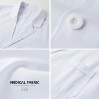 Bata de laboratorio personalizada para hombre, bata de laboratorio de manga corta con 3 bolsillos para mujer, bata médica, uniforme de clínica hospitalaria para enfermera - details 2