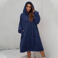 Camisa con capucha de lana cálida, jersey grueso resistente al frío - details 4