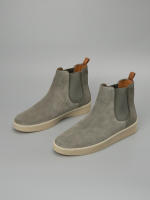 Botas de Piel Alta de Alta calidad, Color Sólido, estilo Chelsea, informal - details 34