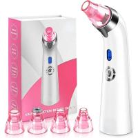 Scttomon Herramienta Extractora de Pores Faciales Eléctrico Limpiador de Pores con 5 Potencia de Succión, 4 Probas Belleza de Cuidado de la Piel en Rosa - details 0