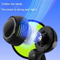 Ventilador de cuello colgante de mano, recargable por USB, mini ventilador multifunción - details 4